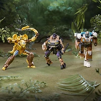 Transformers: Rise of the Beasts Buzzworthy Bumblebee Jungle Mission, Pack de 3 figurines de 12,5 cm - Notre exclusivité