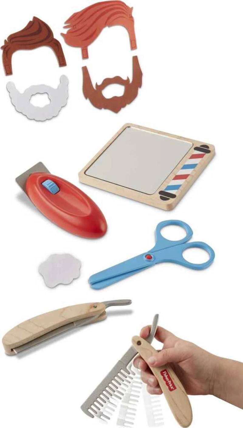 Fisher-Price - Salon de barbier Coiffiure et Rasage