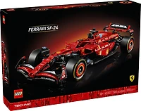 LEGO Technic Ferrari SF-24 F1 Car Model Kit for Adults, Build Your Own Racing Vehicle Set 42207