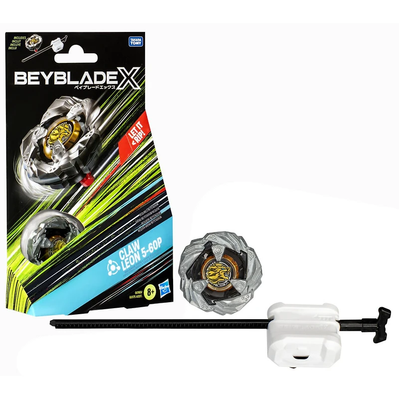Beyblade X Claw Leon 5-60P Starter Pack Top and Launcher