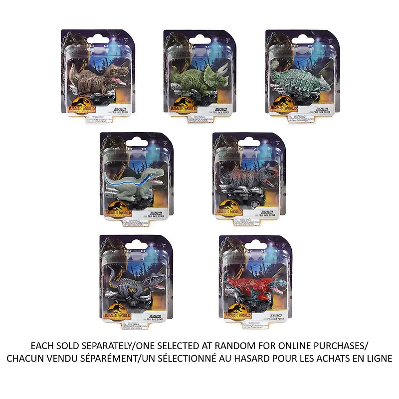 Jurassic World Zoom Riders (Un exemplaire sélectionné au hasard pour les achats en ligne)