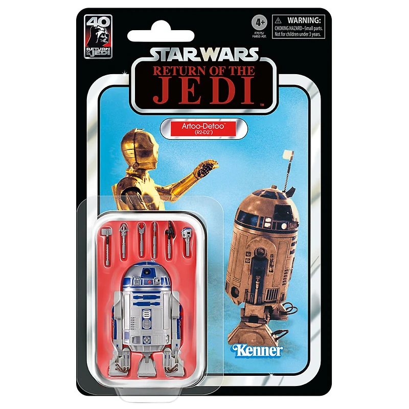 Star Wars The Black Series, Artoo-Detoo (R2-D2), Star Wars : Le retour du Jedi, 40e anniversaire, figurine de 15 cm