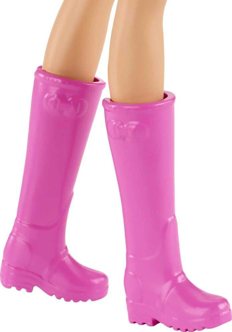 Barbie - Coffret de jeu Le marché fermier - Poupée Barbie (blonde)