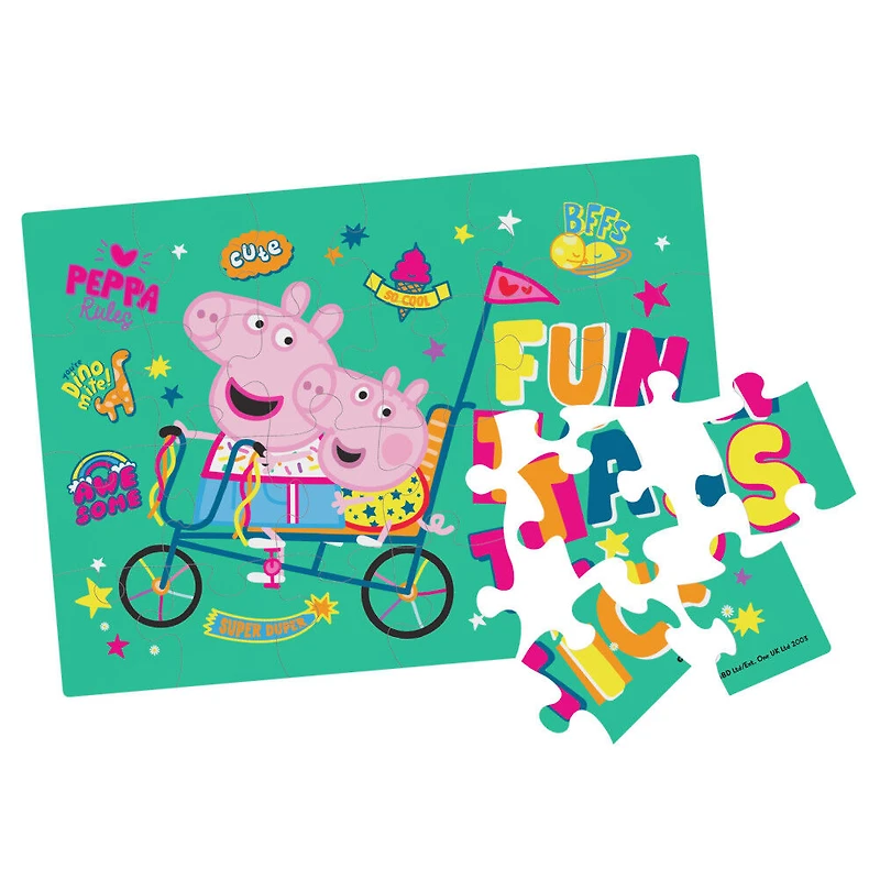 Peppa Pig Jigsaw Puzzle in Tube