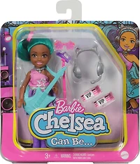 ​Barbie Chelsea Can Be Playset with Brunette Chelsea Rockstar Doll and Accessories