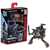 Transformers Generations Studio Series 104, figurine Nightbird classe Deluxe de 11 cm, Transformers: Rise of the Beasts