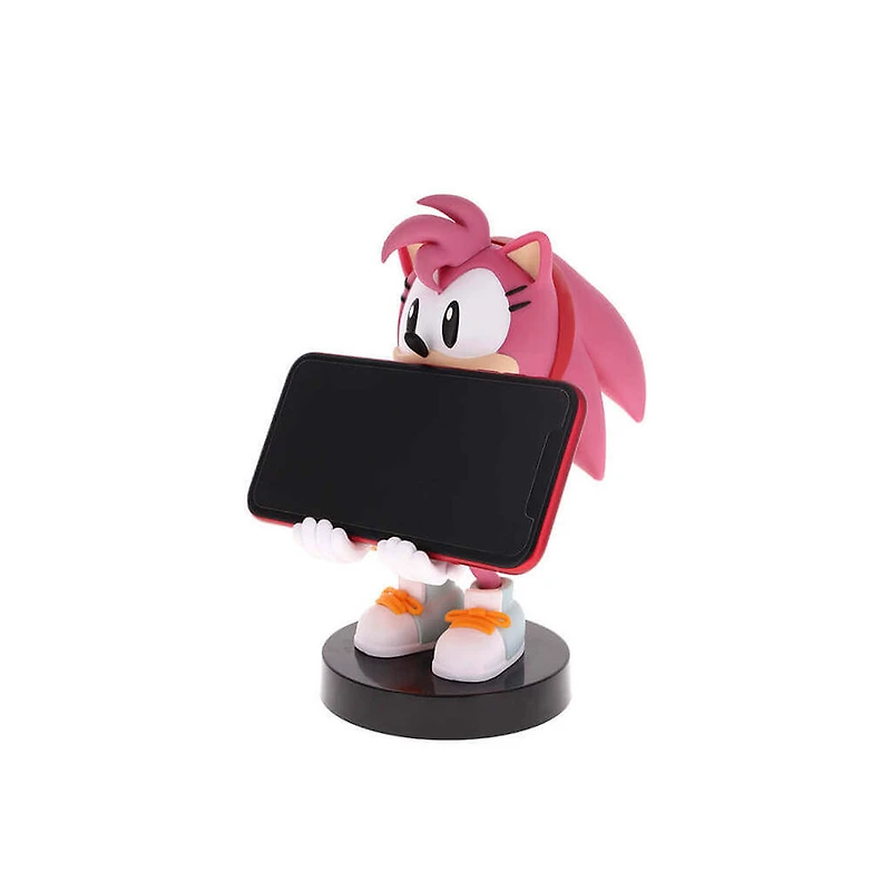 Exquisite Gaming SEGA - Sonic the Hedgehog - Amy Rose Cable Guy  - Le Titulaire Du Téléphone Et Du Contrôleur