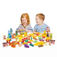 Busy Me 120 piece Jumbo Play Food Set - R Exclusive