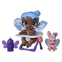 Baby Alive GloPixies Minis Doll, Sky Breeze, Glow-In-The-Dark Doll
