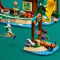 Ensemble de jeu LEGO Friends La cabane dans l'arbre du camp d'aventure 42631