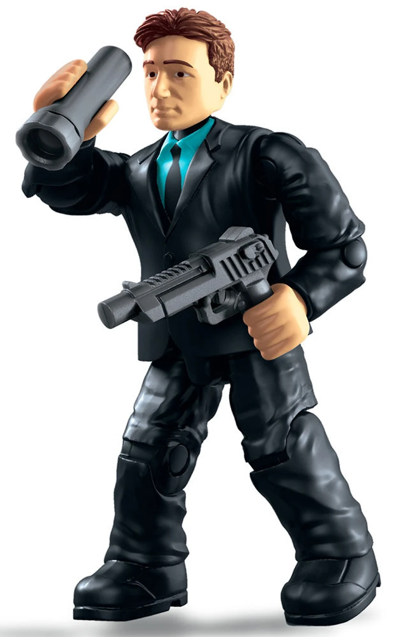 Mega Construx - Héros - Micro-figurine articulée - Fox Mulder