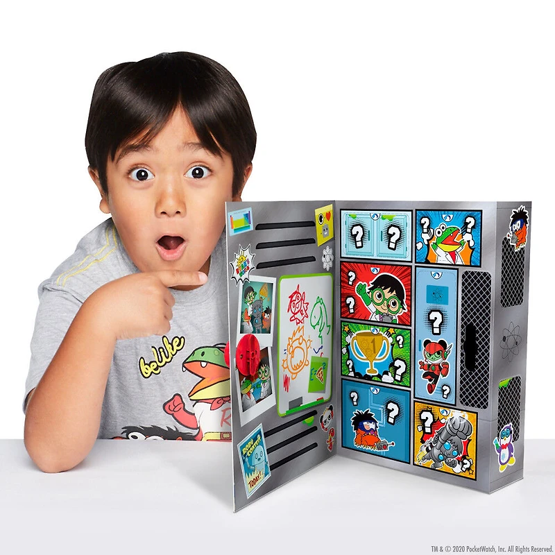 Surprise de Casier de Ryan Professeur de Ryan's World