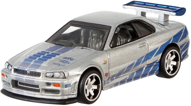 Hot Wheels Fast & Furious Nissan Skyline GTR R34 Vehicle
