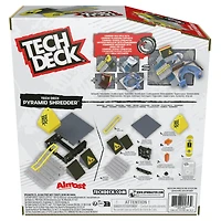 Tech Deck, Pyramid Shredder, X-Connect Park Creator, Coffret rampe personnalisable à construire avec fingerboard exclusif