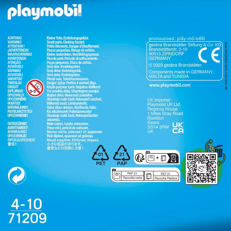 Playmobil - Joueurs de roller hockey