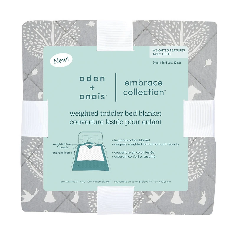 Couverture Lestée Pour Lit de Tout-Petit Aden + Anais Dream Forest