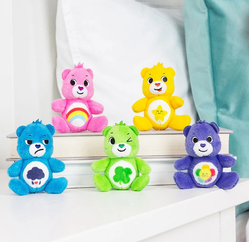 Care Bears Micro Plush Assortment - 1 per order, colour may vary (Each sold separately, selected at Random)