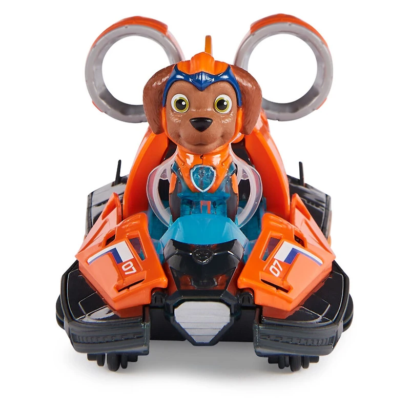 PAW Patrol : La Super Patrouille le film, Bateau à propulsion avec figurine articulée Zuma Super Patrouille