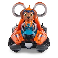 PAW Patrol : La Super Patrouille le film, Bateau à propulsion avec figurine articulée Zuma Super Patrouille