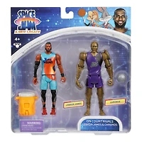 Space Jam S1 Buddy Figure 2 Pack - Lebron & Chronos - Édition anglaise - Notre exclusivité