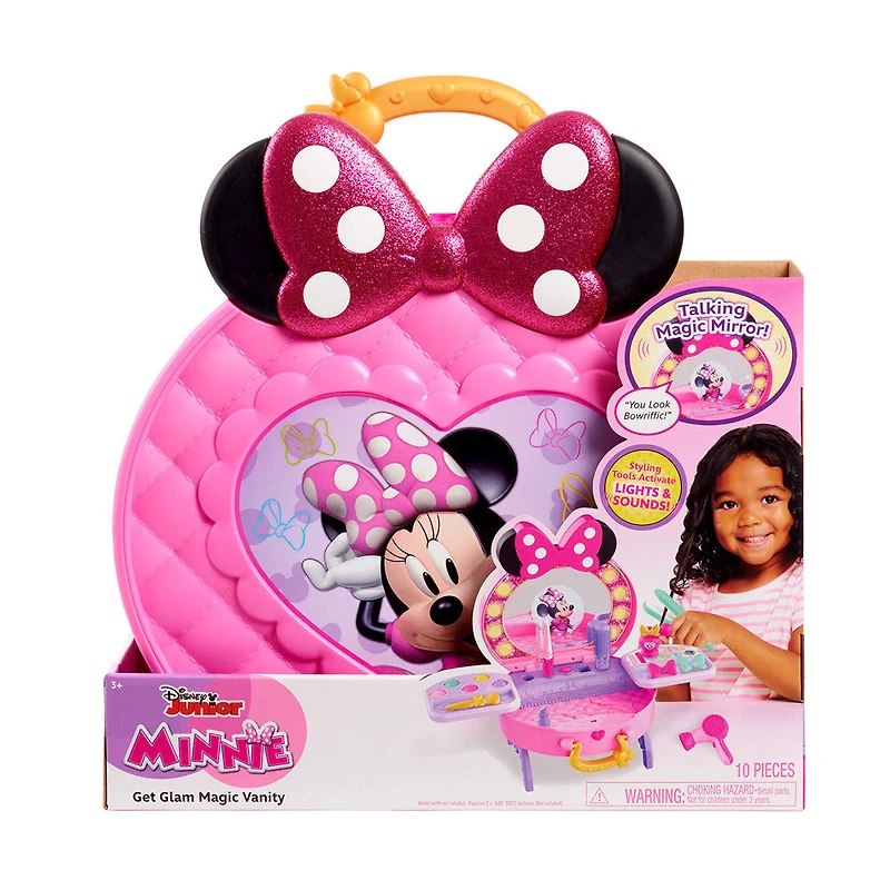 Disney Junior Minnie Mouse Get Glam Magic Vanity