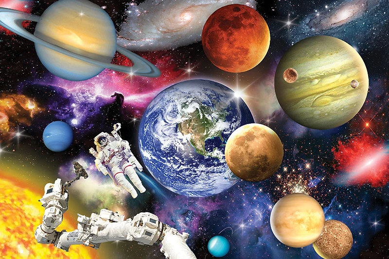 Howard Robinson - Outer Space 150 pièces - Casse-tête Super 3D