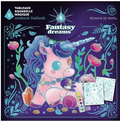 Aquarelle Magique  Royaume Decristal - French Text