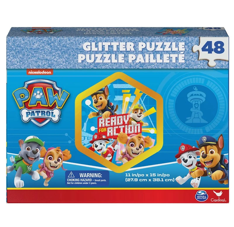 Paw Patrol 48 Piece Glitter Puzzle