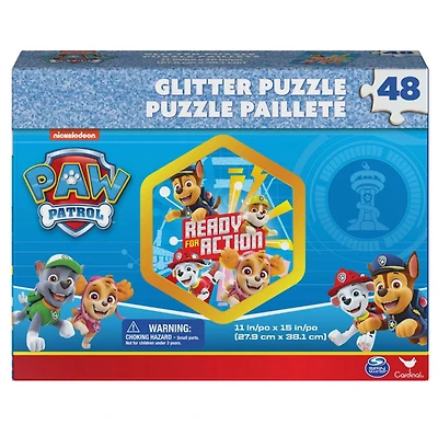 Paw Patrol 48 Piece Glitter Puzzle