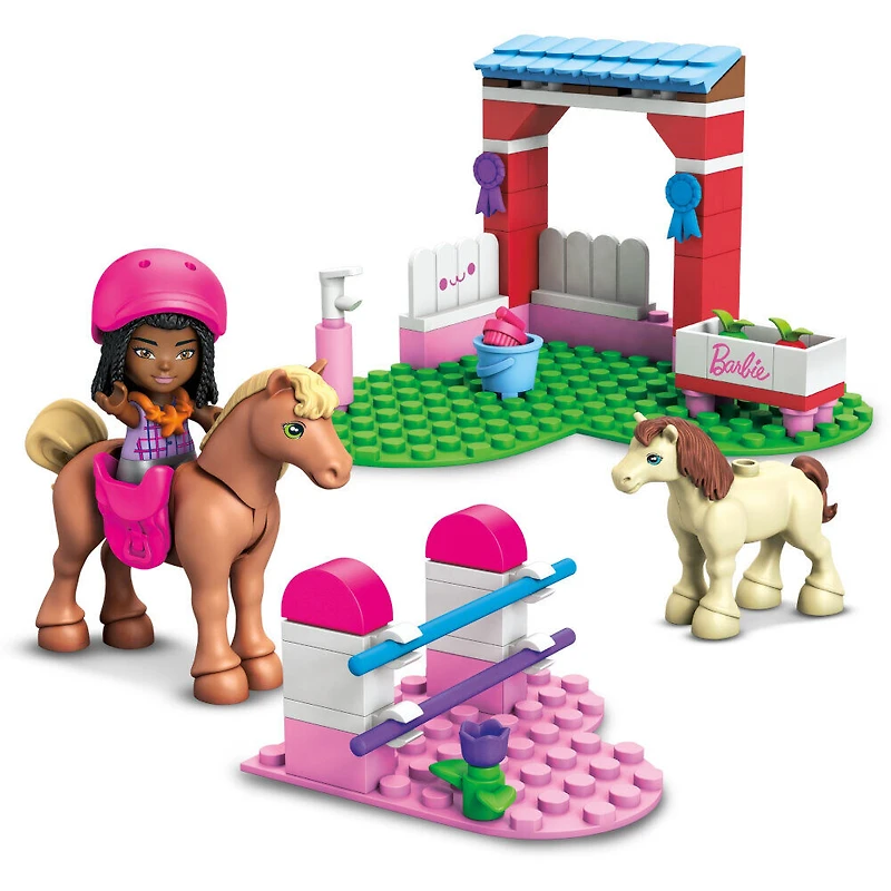 MEGA - Barbie - Sauts à cheval