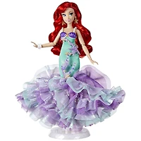 Disney Princesses Style Series poupée mannequin Ariel, poupée de collection Deluxe avec accessoires