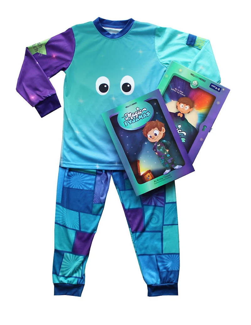 Wellbeing Heroes' My Magic PJs - Ages 6-8 - English Edition