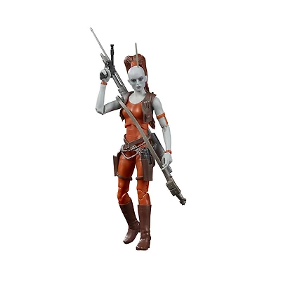 Star Wars The Black Series, figurine articulée Aurra Sing, 15 cm, Star Wars : The Clone Wars