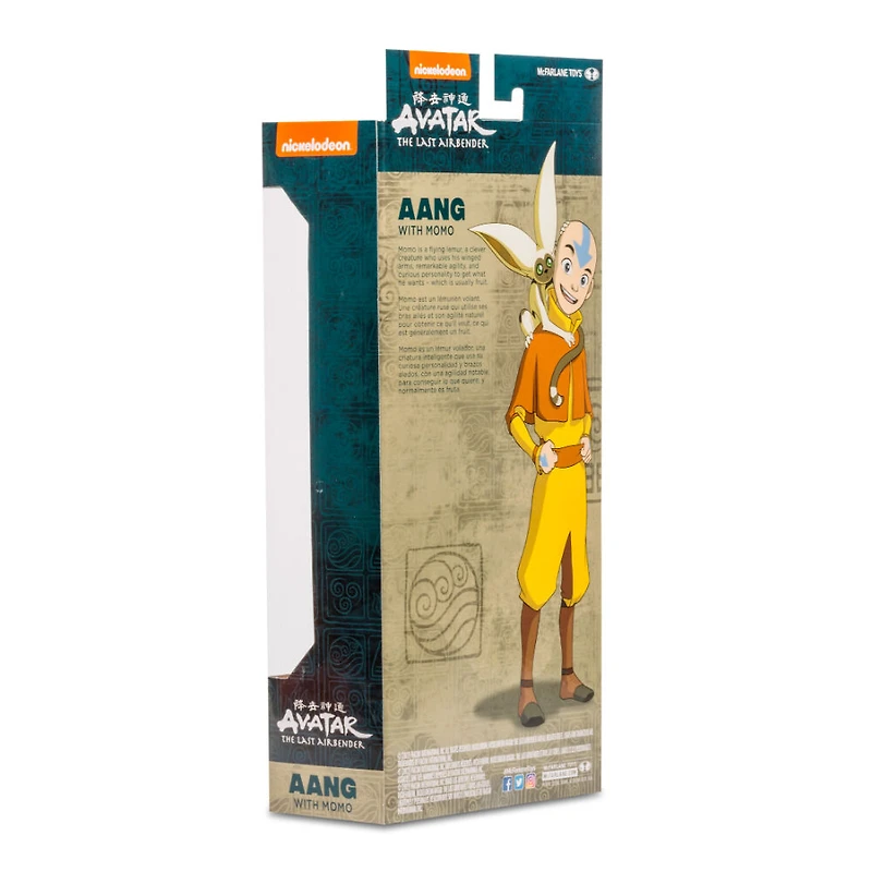 Avatar : Le Dernier Maître de l'Air - Aang avec Momo