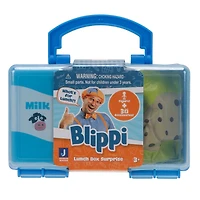 Blippi - Boîte à lunch avec figurines mystères de luxe de 7,6 cm