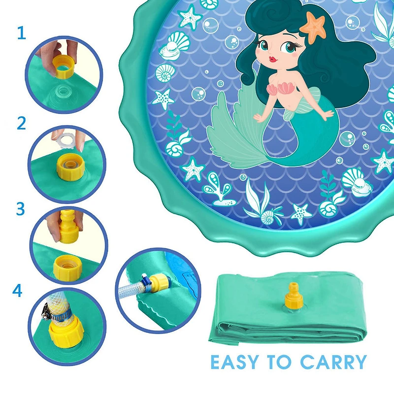 Splash Buddies Sprinkler Mermaid - Édition anglaise