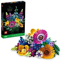 LEGO Icons Wildflower Bouquet 10313 Building Set for Adults; A Wildflower Gift and an Immersive Project for Adults (939 Pieces)