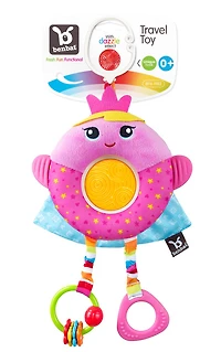 Jouet de voyage Amis Éblouissants Benbat - Princesse / Rose / 0-24 mois