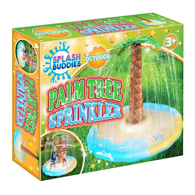 Splash Buddies Inflatable Palm Tree Sprinkler Splash Pad