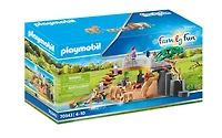 Famille de lions avec végétation, Playmobil Family Fun