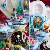 LEGO Disney The Little Mermaid Royal Clamshell 43225 Building Set (1,808 Pieces)