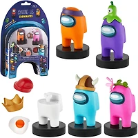 Coéquipiers avec tampons Among Us - emb. de 5 - L'assortiment peut varier