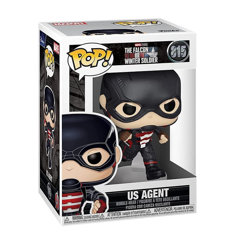Figurine en Vinyle US Agent  par Funko POP! Marvel: Falcon and the Winter Soldier