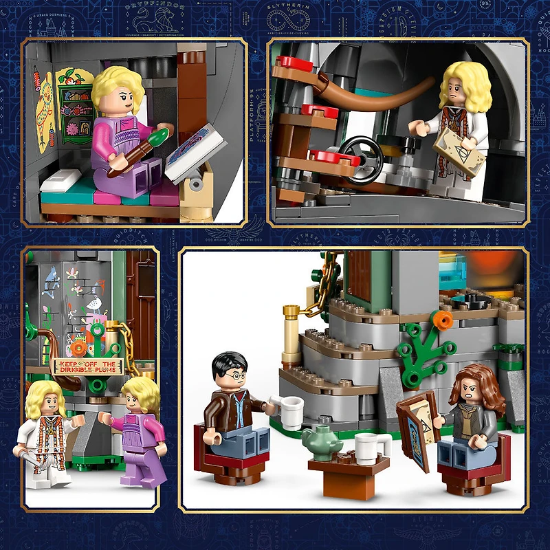 LEGO Harry Potter La Maison de Luna Lovegood, Jouet de Construction pour les Filles, les Garçons et les Amateurs de 10 Ans et Plus 76467