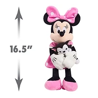 Peluche Minnie Mouse avec Figaro de Disney Classics
