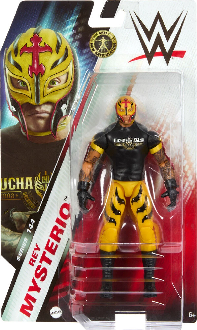 WWE Figurine articulée 15,24cm (6po) Rey Mysterio, collection