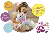 Lica Bella Rainbow Dreams Licorne avec Sons et Lumières
