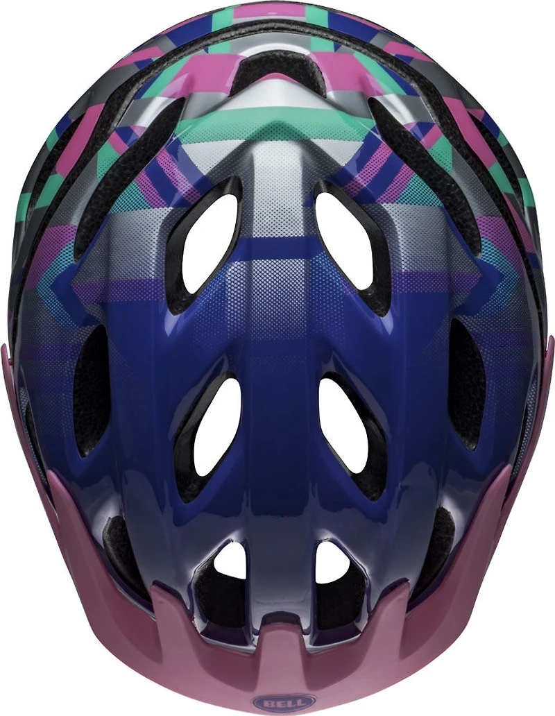 Youth Cadence Purple/Teal Helmet