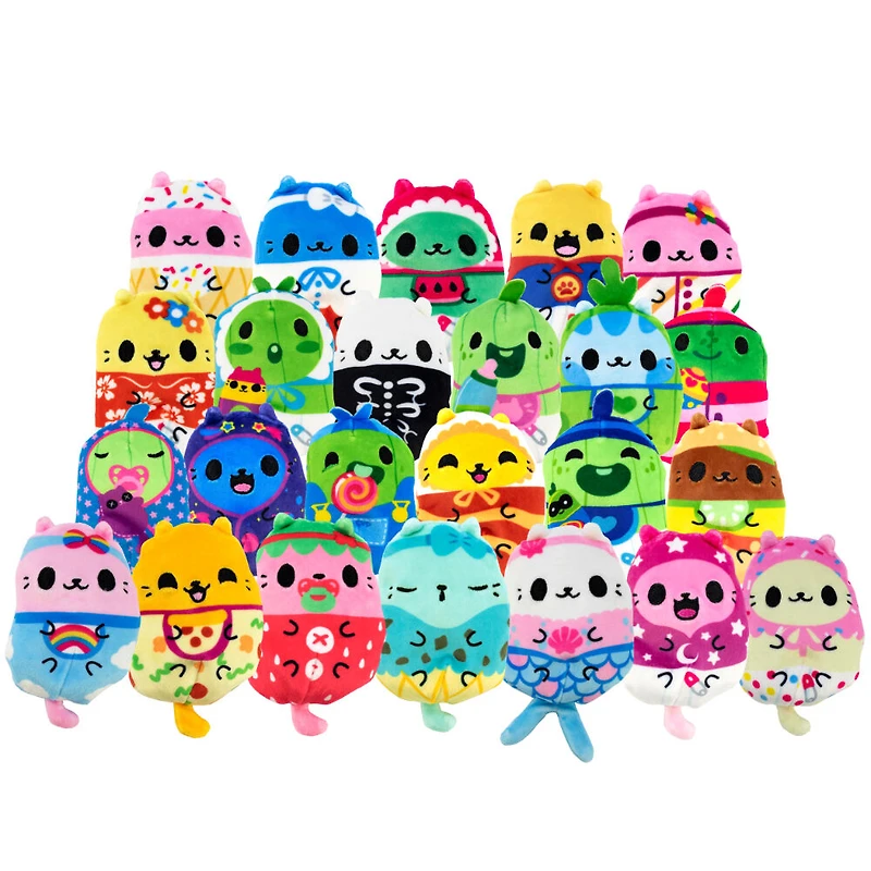 Kittens vs Gherkins - Mystery Bag - Contains 1 Pair of 3" Bean Filled Plushies!