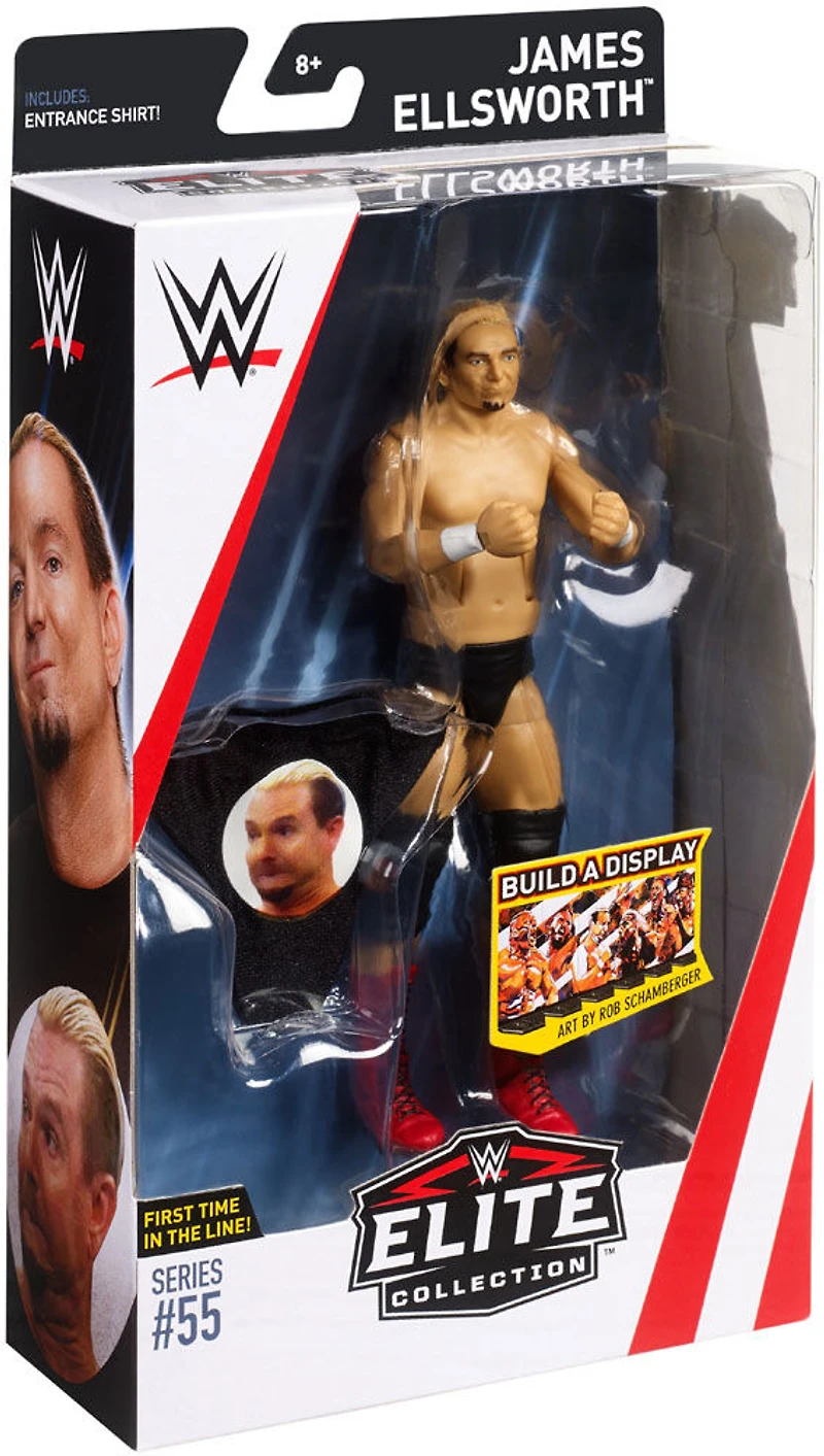 WWE - Collection Elite - Figurine articulée - James Ellsworth.